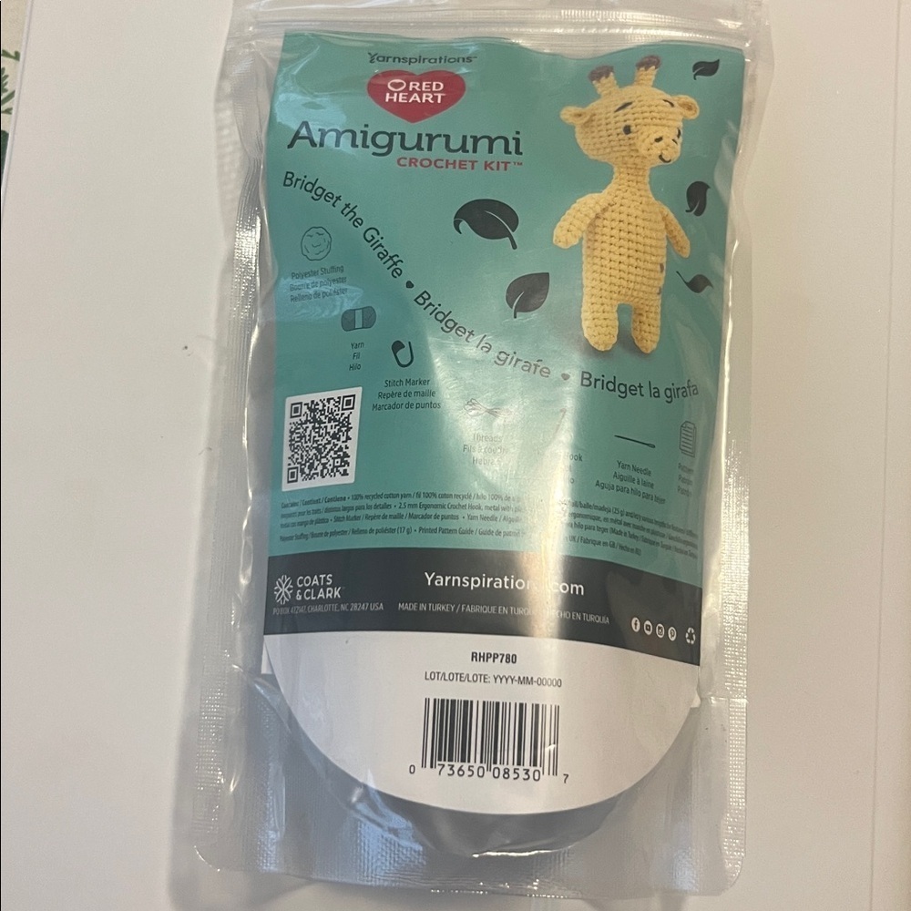 Red Heart Amigurumi Crochet Kit - Bridget the Giraffe